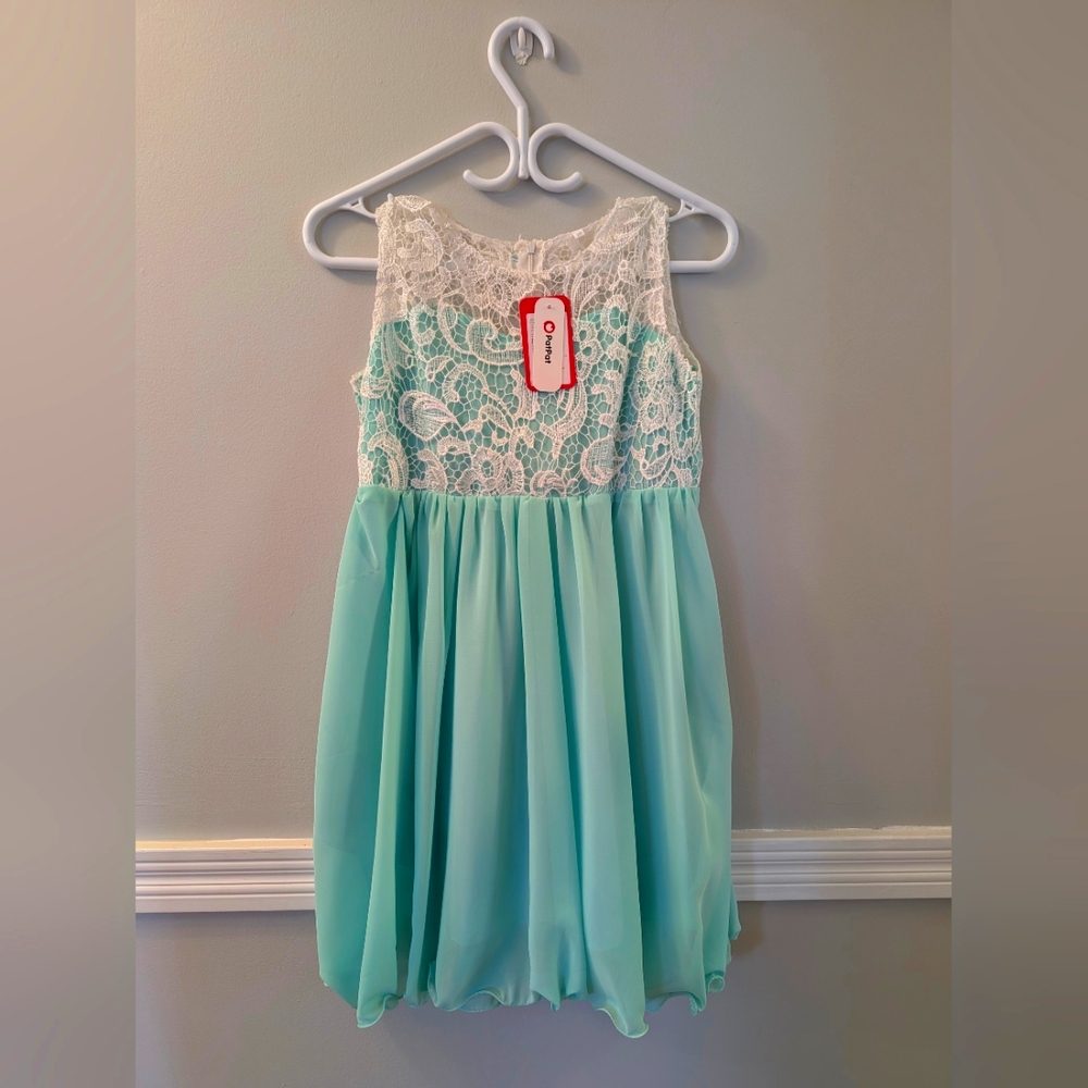 Cat & Jack Green Sleeveless Sundress for Weddings